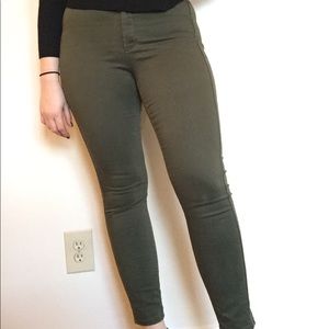 Forest Green Gap Sculpt Jeggings
